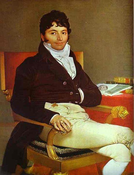 Jean-Auguste Dominique Ingres Portrait of Monsieur Riviere oil painting picture